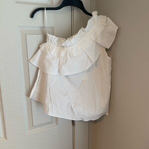 Sevens ruffle off shoulder top